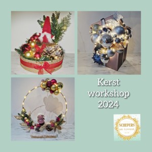 8-12-2024 14:00 uur Kerst workshop 